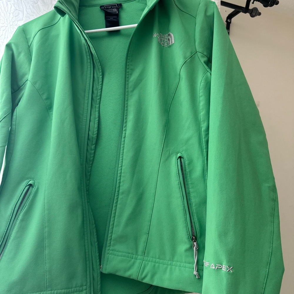 The North Face Vibrant Green Top